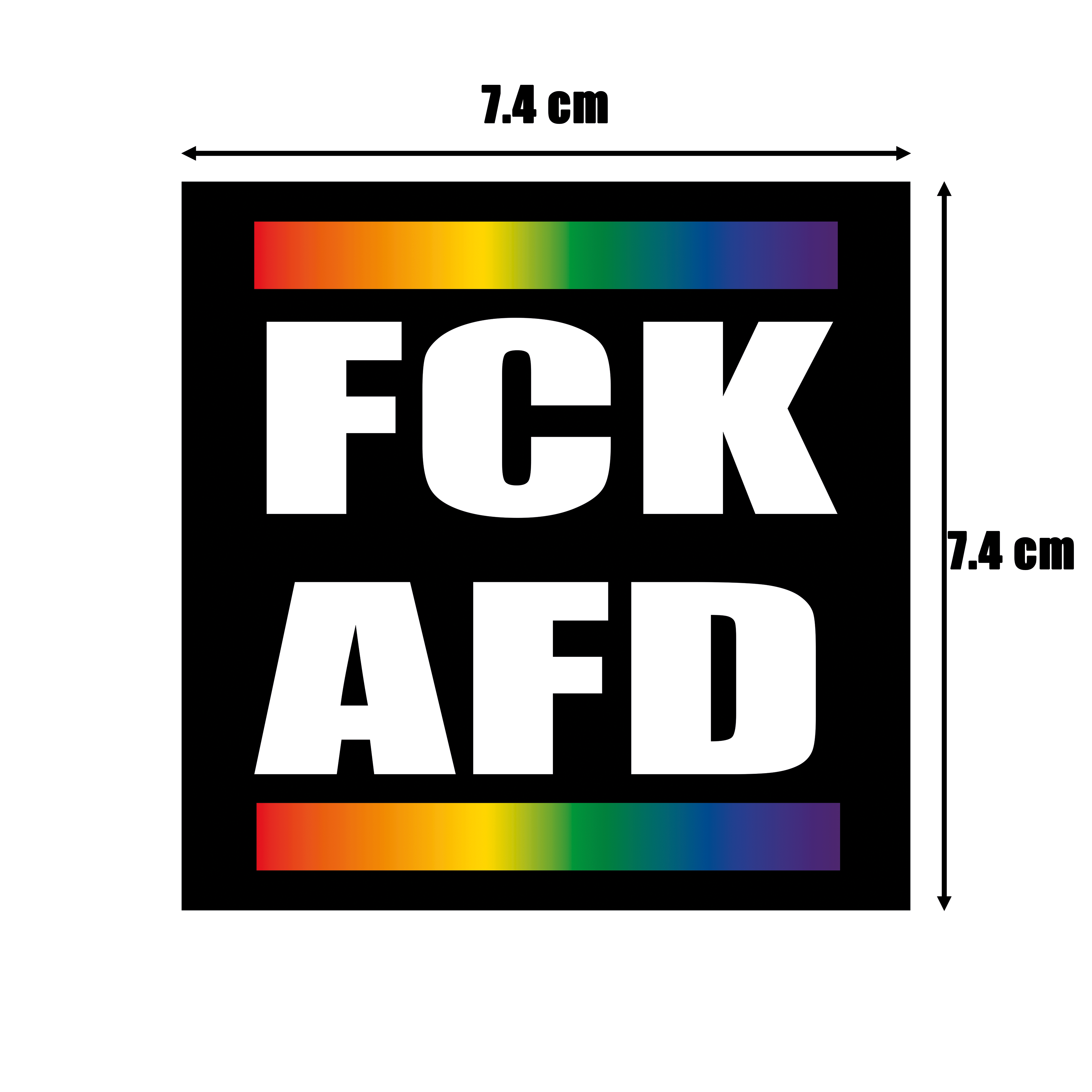 "FCK AFD" - Sticker